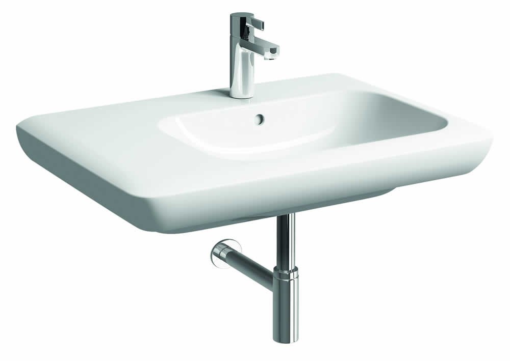 Pozzi Ginori Fast Lavabo Asimmetrico Sinistro Bianco