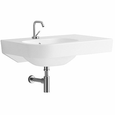 Pozzi Ginori Quinta Lavabo Asimmetrico Destro Bianco