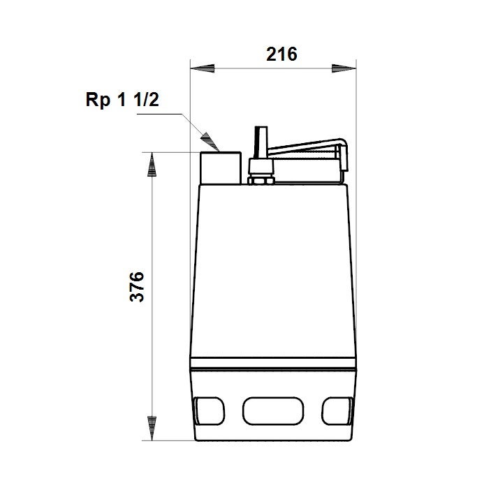 Grundfos Unilift Ap A V Pompa Sommergibile In