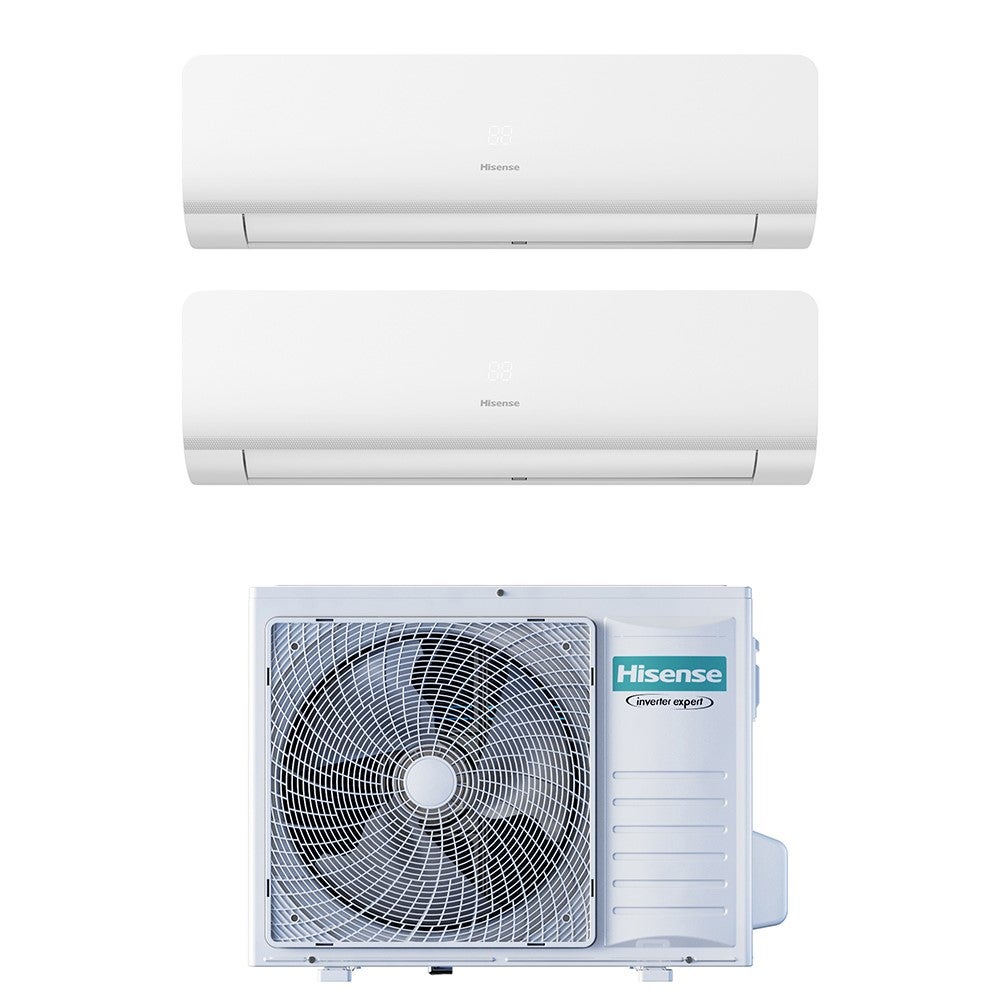 Hisense NEW ENERGY R32 Climatizzatore A Parete Dual Split Inverter Wi