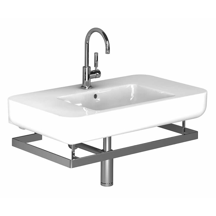 Pozzi Ginori 4206000 Easy 02 Composizione Lavabo Rettangolare 90