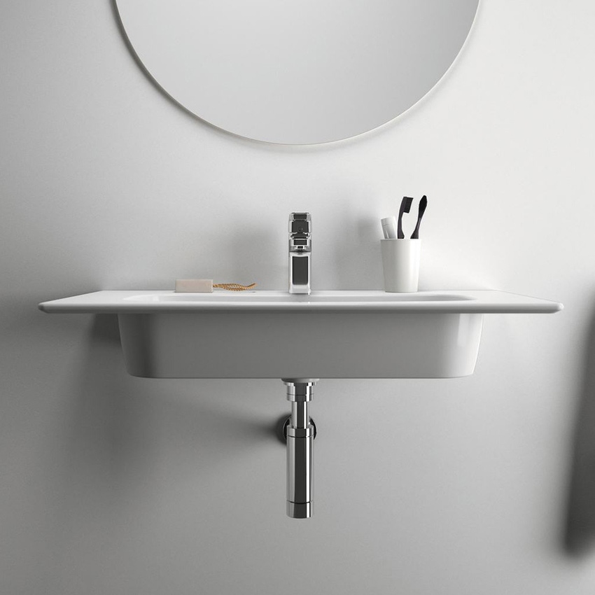 Ideal Standard T I Life A Lavabo Top L Cm Monoforo Con