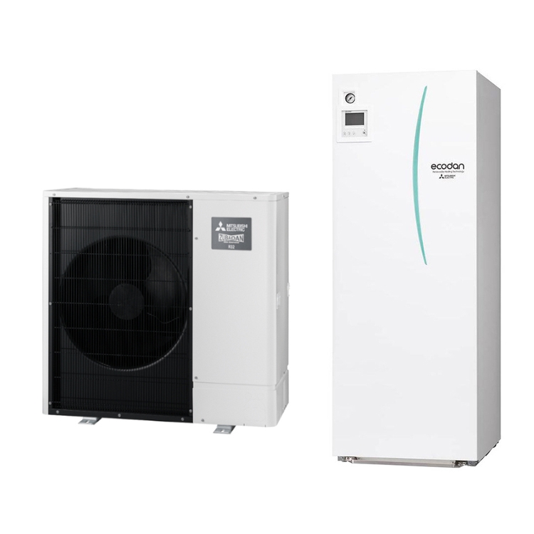 Mitsubishi Split Sistema Idronico Composto Da Pompa Di Calore Inverter