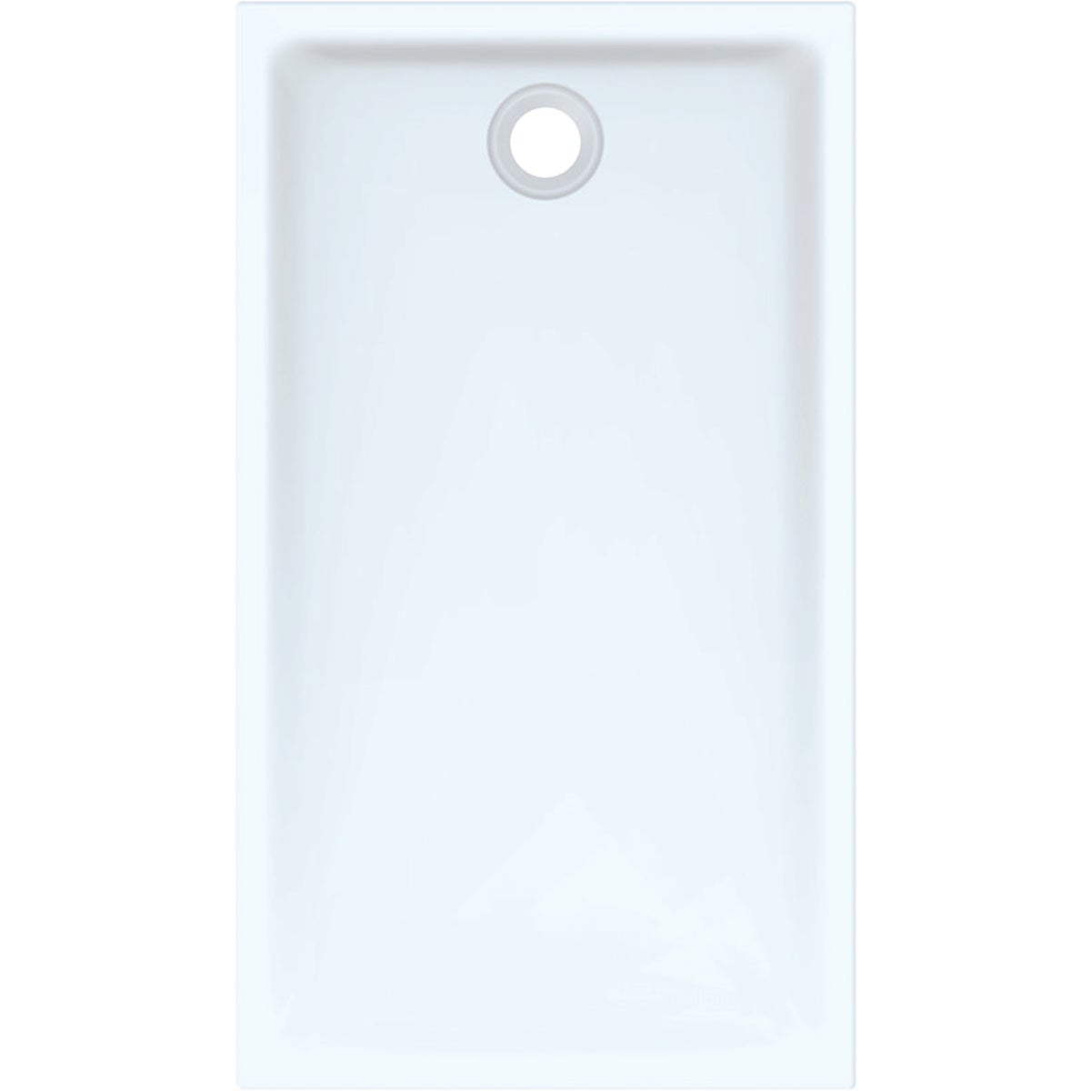 Pedana doccia in plastica di colore grigio 80 x 40 antiscivolo linea  Nouvelle