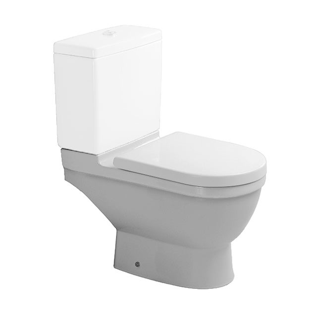 Vaso Monoblocco KARLA Con Cassetta Ceramica - WC Scarico A Pavimento, Bianco Lucido - Foto 7