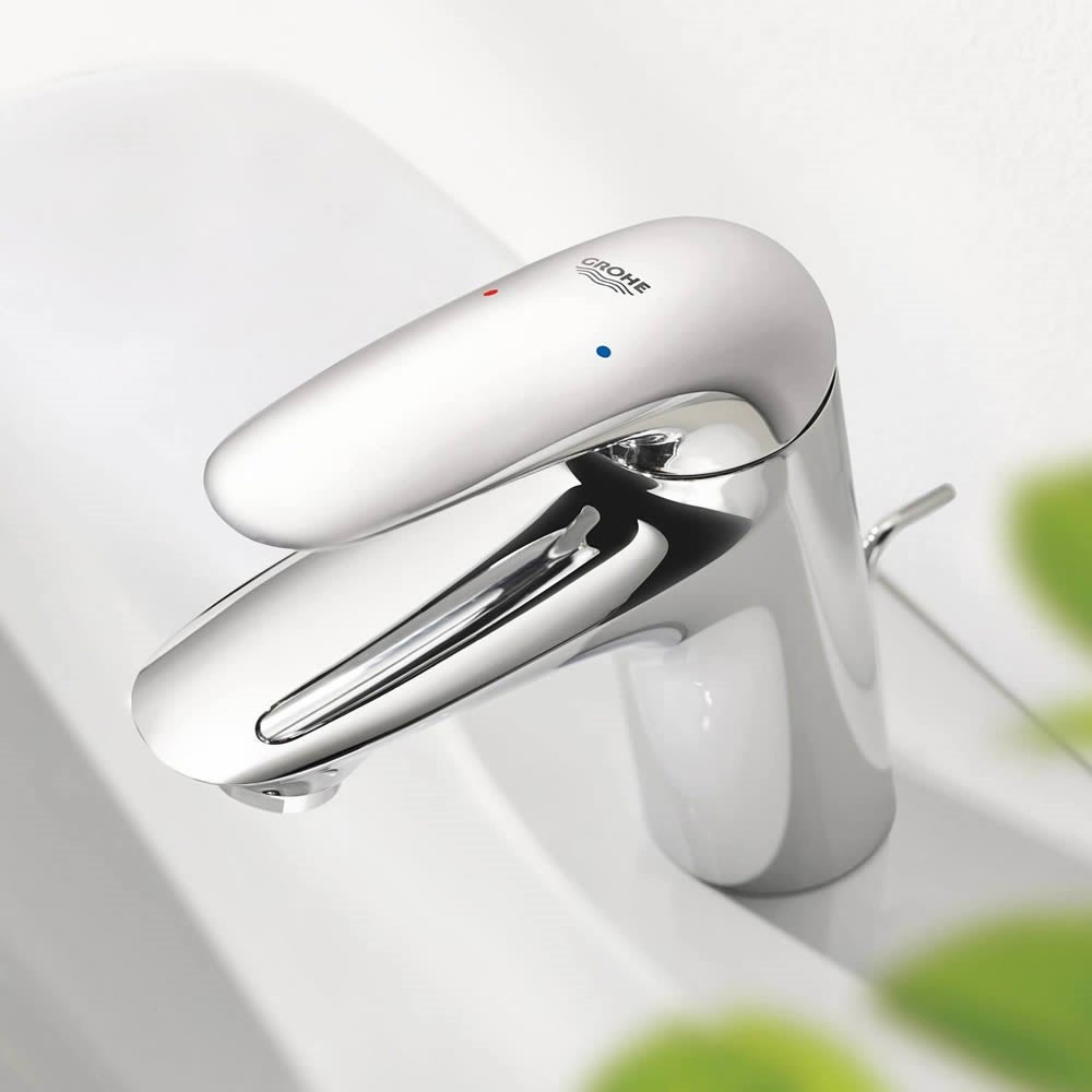 Grohe 23707003 EUROSTYLE Miscelatore Monocomando H.16 Cm, Per Lavabo Leva Chiusa Taglia S Finitura Cromo Pi 01 - 9