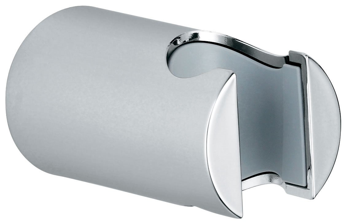 Grohe 27056000 Supporto a muro per manopola doccia, finitura cromo ...