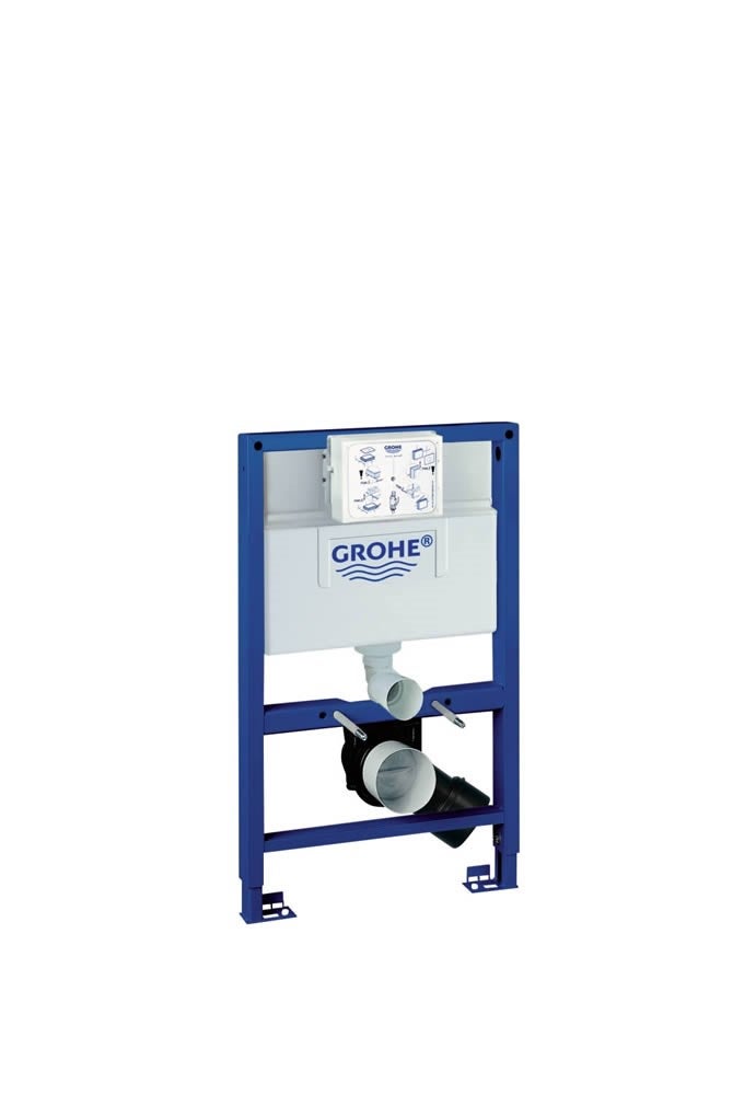 Grohe Rapid SLX 39596000 | Modulo Installazione Per WC Sospeso Con Cassetta GD2 | Altezza 1,13 M | Predisposizione Acqua Ed Elettrica Per Shower Toilet | Telaio Zincato