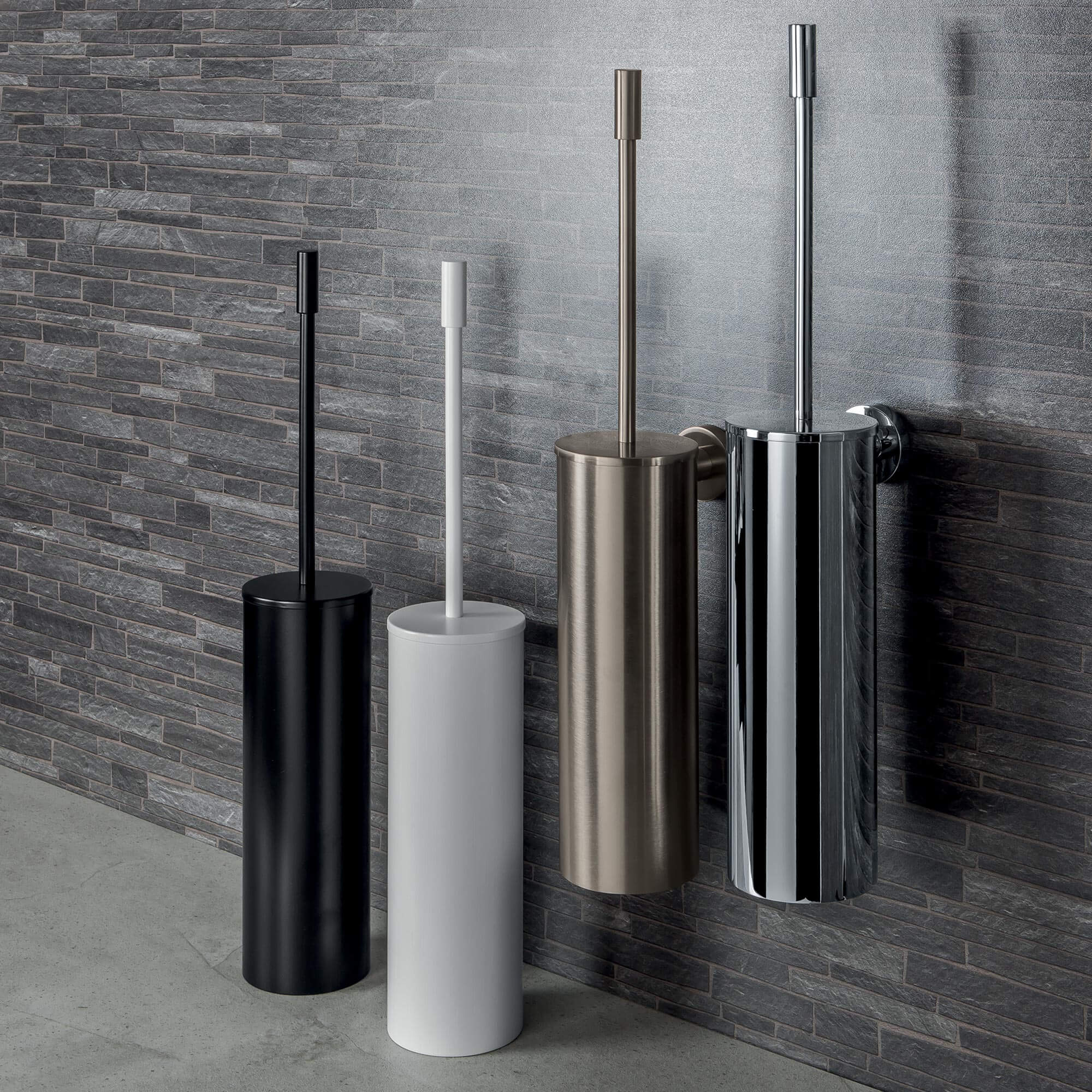 OMNIRES Modern Project - Scopino WC a pavimento, nero opaco MP60622BL