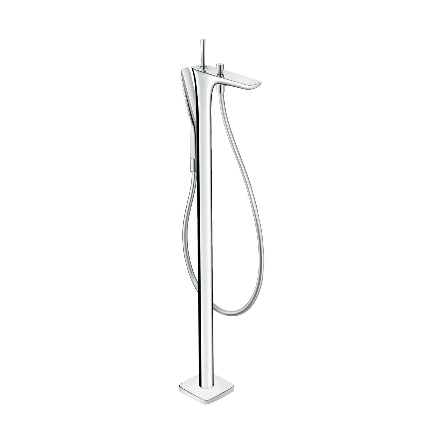 Hansgrohe 15473000 PURAVIDA miscelatore monocomando vasca, a pavimento ...