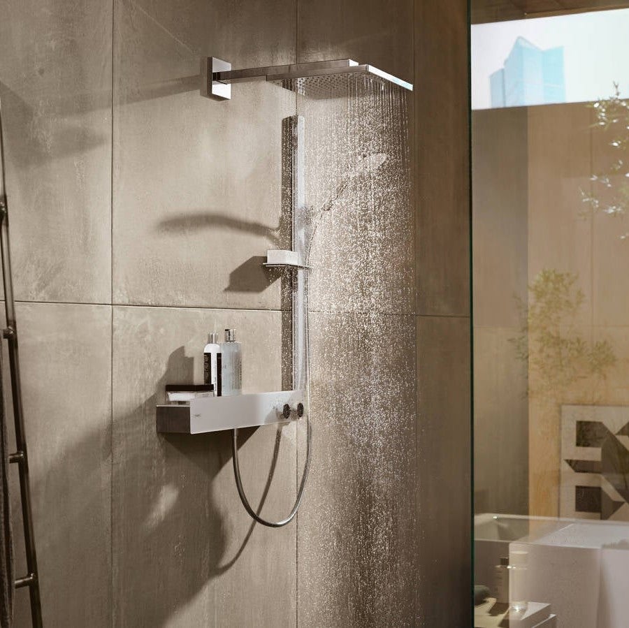 Hansgrohe 26467000 RAINDANCE SELECT S soffione doccia 240, 2 jet, con connessione soffitto