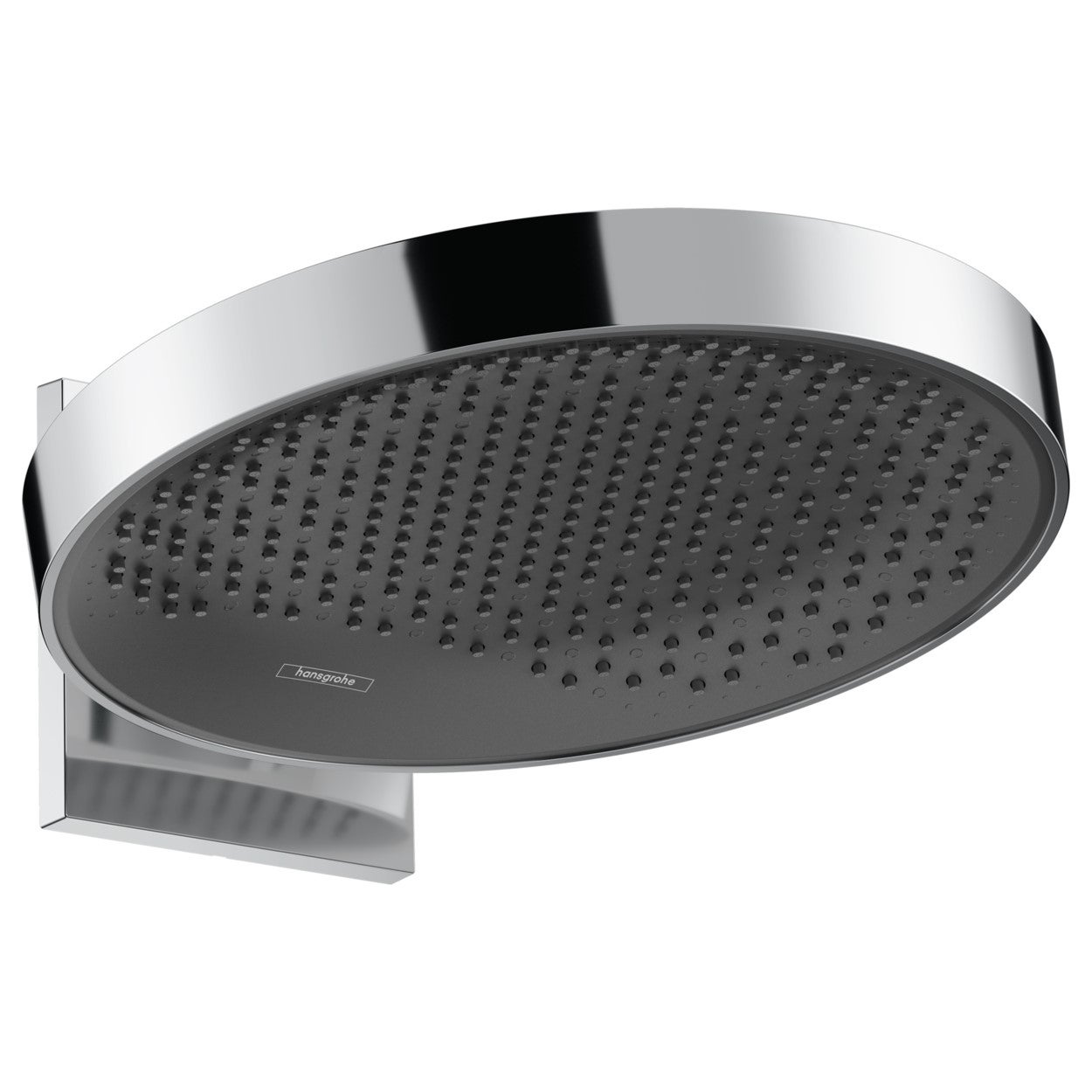 Hansgrohe 26230000 RAINFINITY soffione doccia 360, 1 jet, con attacco a  parete, finitura cromo