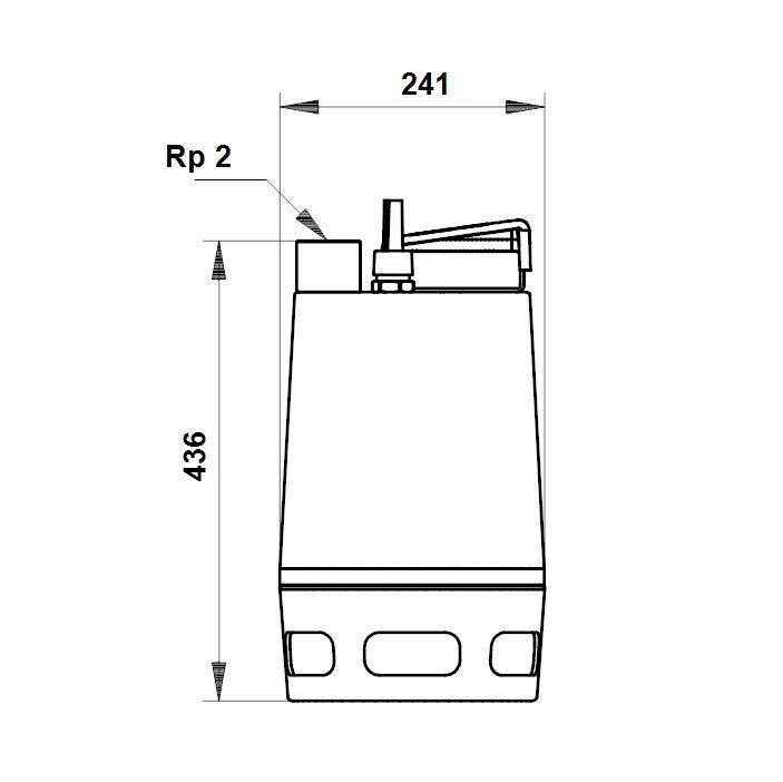 Pomacpa Maceratrice Grundfos Sololift 2C-3 - Per Lavatrice E Lavello, Acciaio Inox, 220V, Colore Grigio - Foto 9