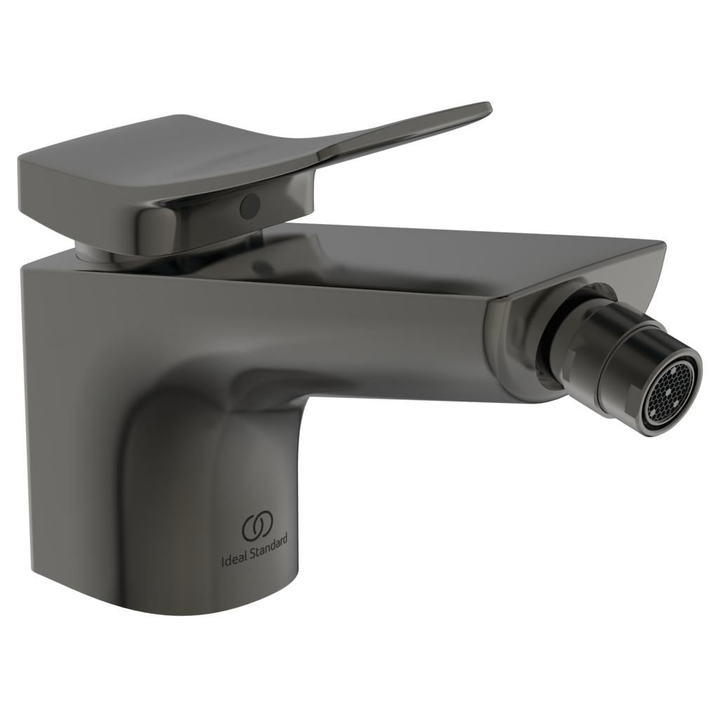 Ideal Standard BC760A5 CONCA miscelatore monocomando bidet, con scarico,  finitura magnetic grey