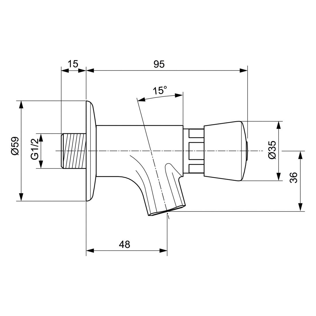 Rubinetto Lavabo Ideal Standard Alpha | Miscelatore Monocomando Cromato Con Scarico Metallo - Foto 8