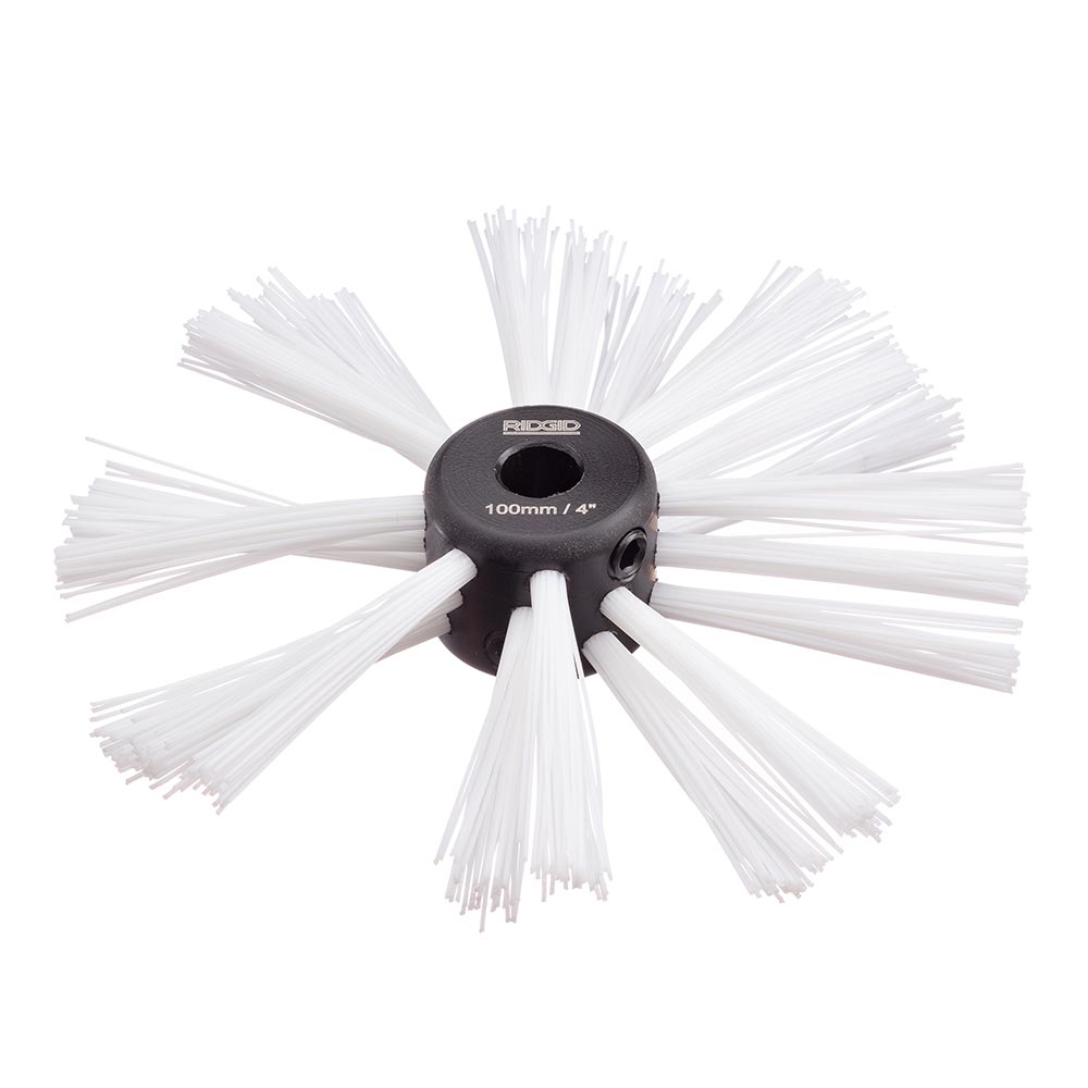 Ridgid K9204 nylon 4" Spazzola in nylon con filamenti 0.5 mm per tubi