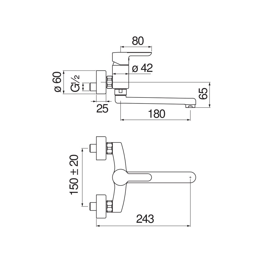 Nobili AB87100CR ABC Miscelatore Monocomando Per Doccia, Ad Incasso, A