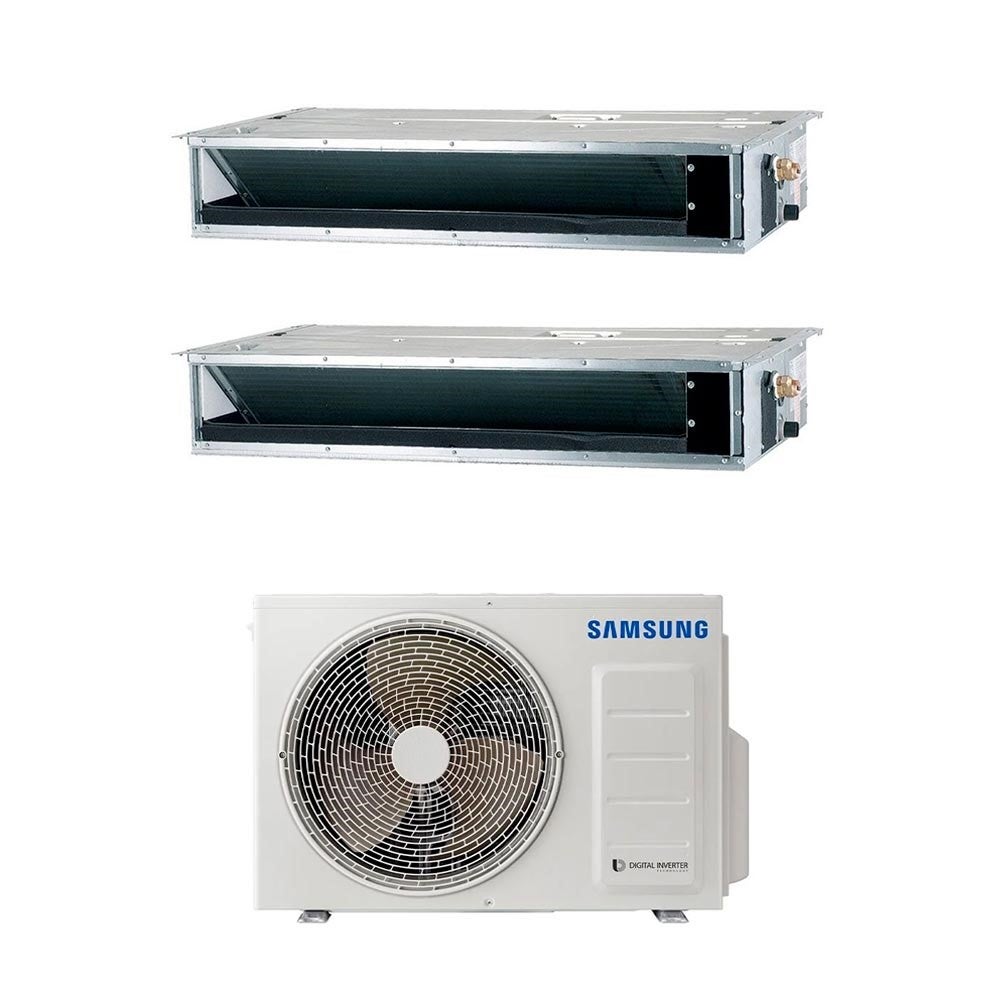 Samsung Canalizzabile Bassamedia Prevalenza R32 Climatizzatore Canalizzabile Dual Split 0122