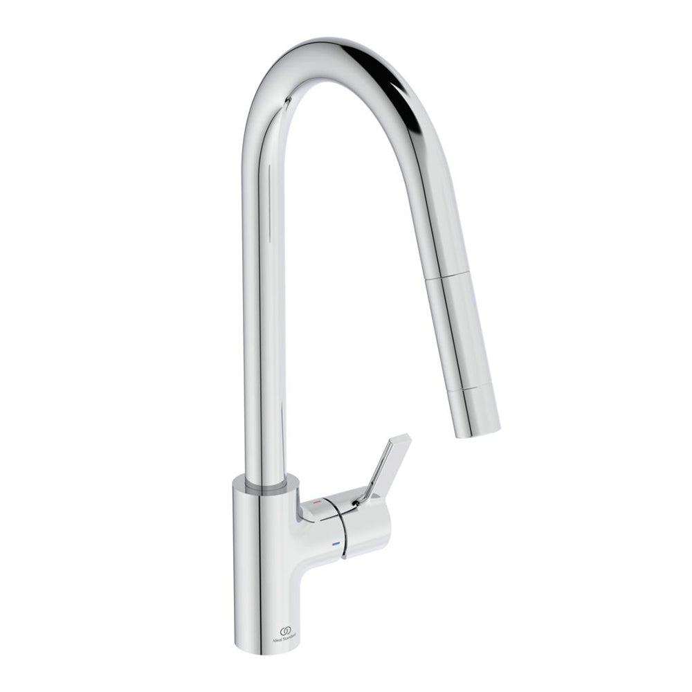 Miscelatore Monocomando Lavabo Con Bocca Alta Orientabile - Cromato, Aeratore 5 L/m, Facile Installazione - Foto 5