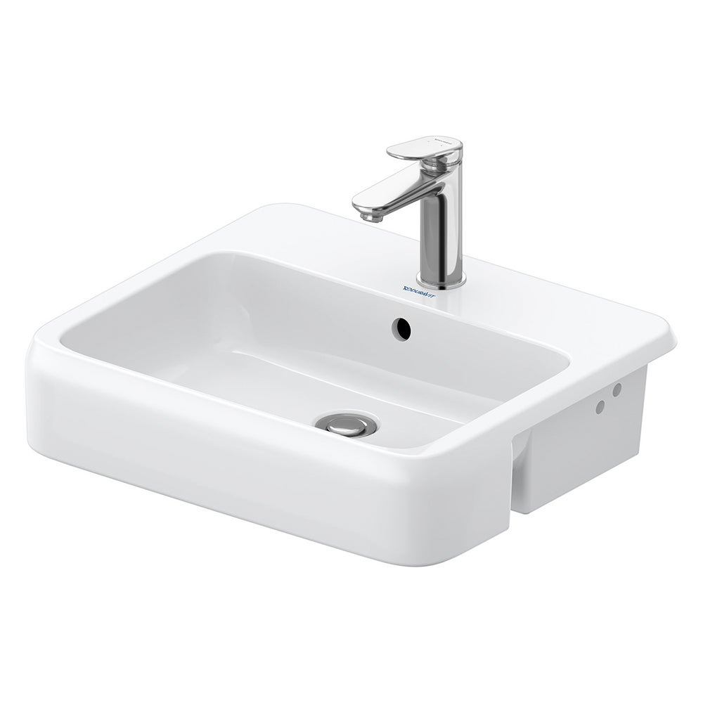 Lavabo A Parete Ideal Standard Eurovit - 55cm, Bianco, Con Foro Centrale E Troppopieno - Foto 6