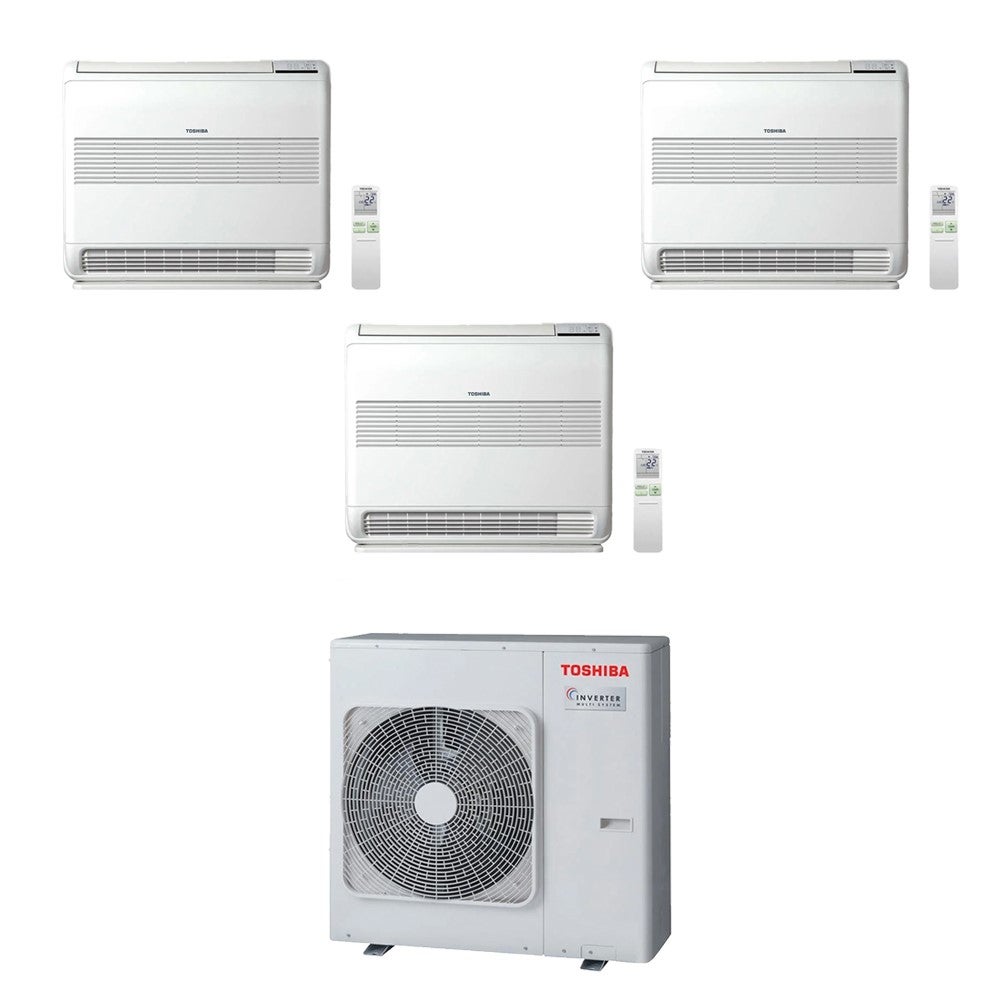 Climatisation Console Double Toshiba Silverstone – 2,5 à 5,0