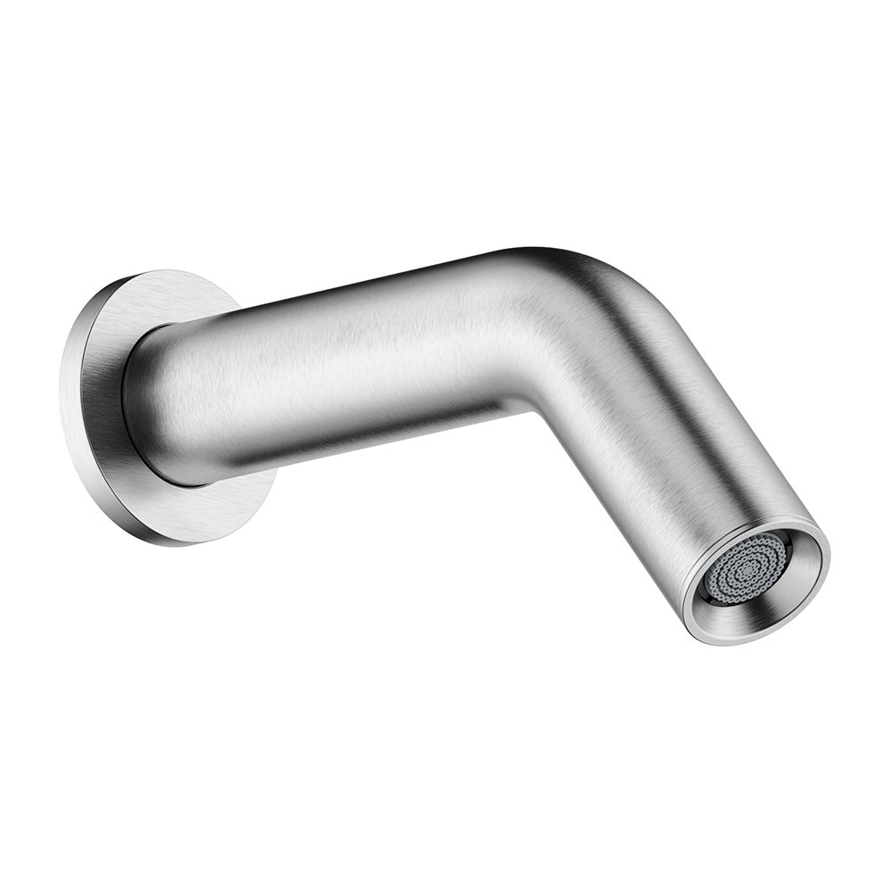 Prolunga Per Soffione Doccia In Acciaio Inox Lucido - 20 Cm, Attacco G1/2 - Braccio Rigido Ad Angolo Retto - 3