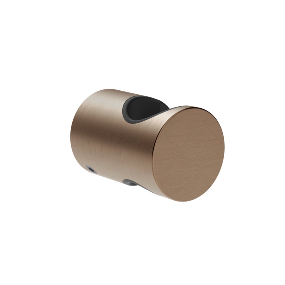 Diametro35 Inox Supporto a muro fisso per doccetta in acciaio inox Ritmonio