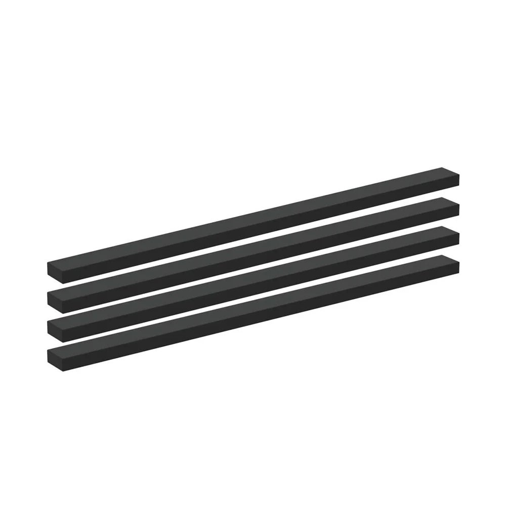 Maniglia Per Mobile A Filo Quantum PH18 – Scorrimento Facilitato Per Scaffalature Metalliche – Cromata, 45,7 Cm