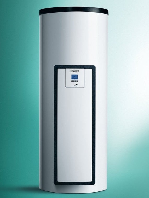 Vaillant 0020221224 auroSTEP plus D Bollitore Bivalente 250 litri, Sistema  solare modulare compatto a svuotamento