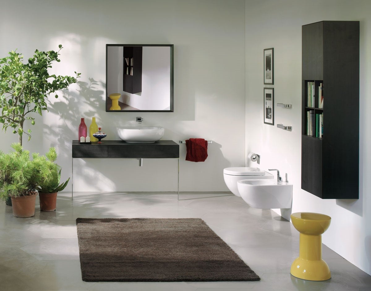 Panca per lavabo da appoggio 135cm - Flaminia - SUPER OFFERTA