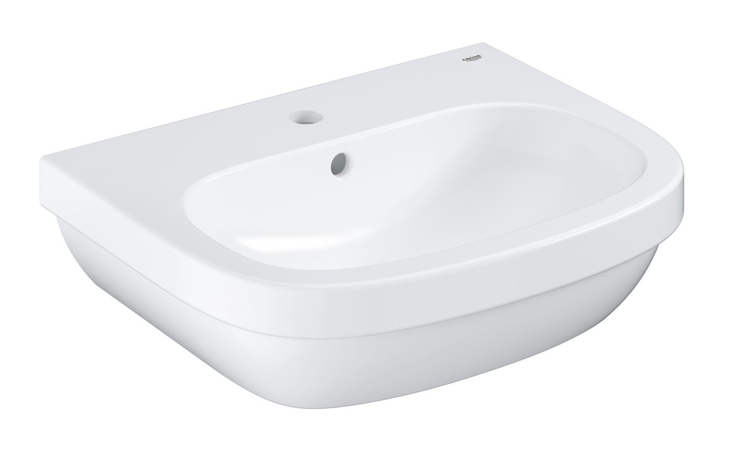 Grohe 39336000 Euro Ceramic lavabo 55 cm monoforo con troppopieno ...