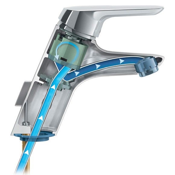 Miscelatore Bidet Ideal Standard Ceramix Monocomando - Cromato, A7582AA - Foto 4