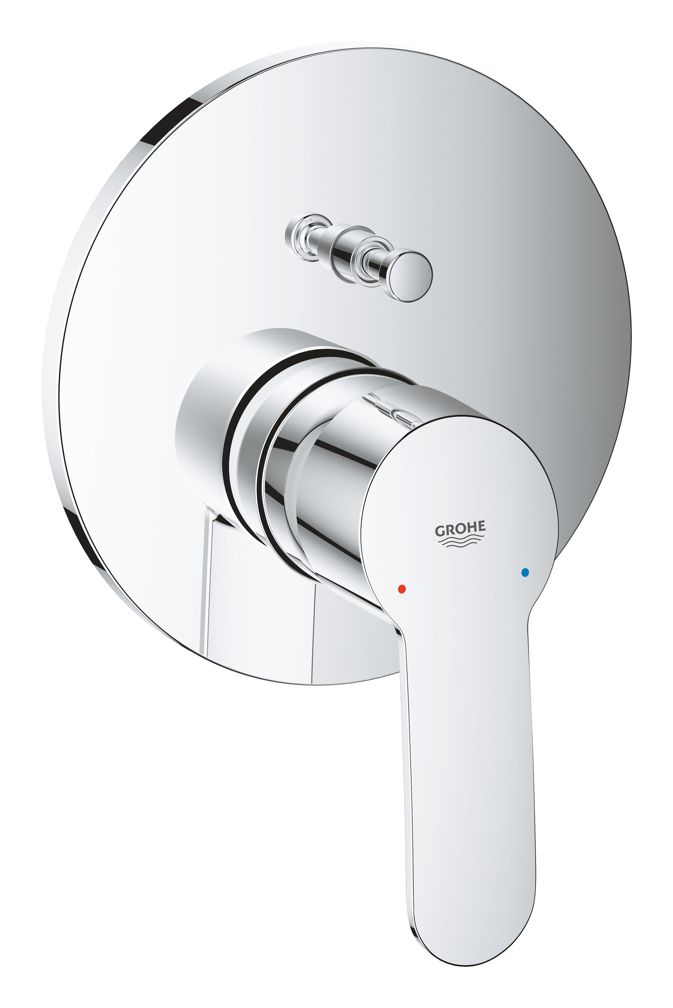 Grohe 24052002 EUROSTYLE COSMOPOLITAN miscelatore monocomando a due vie ...
