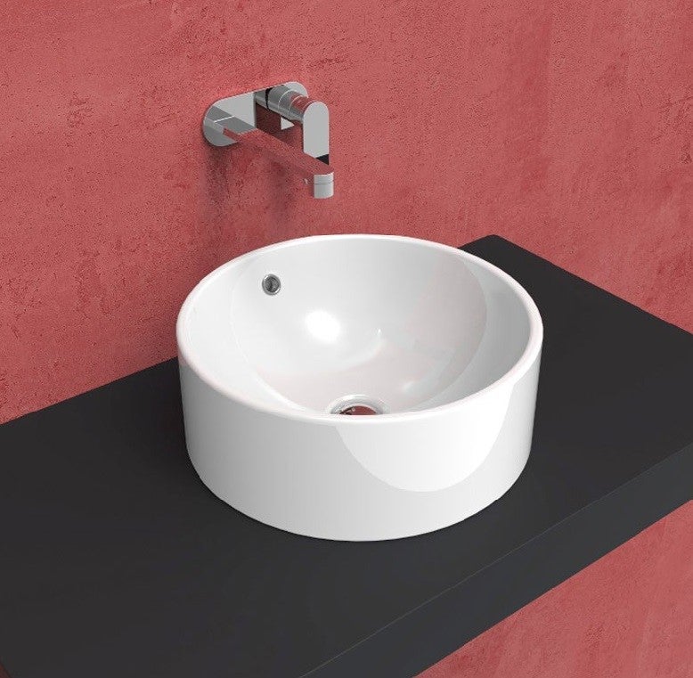 Flaminia 5050/42C TWIN SET 42 lavabo 42 cm da appoggio, colore bianco  finitura lucido | Prezzi e offerte su