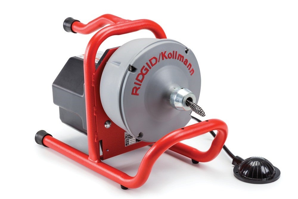 RIDGID 71742 K-40AF Trommelmaschine – AUTOFEED Spiralenvorschub, 230 V, Für Rohrreinigung