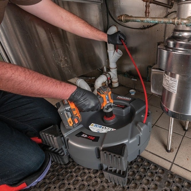 Ridgid FlexShaft K9102 Stasatrice per pulizia scarichi ad alta