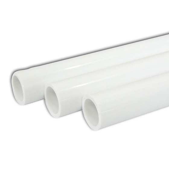 Immagine di Tecnosystemi tubo scarico condensa rigido da 2 mt, Ø interno 1.7 cm, colore bianco 11126324