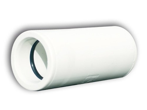 Immagine di Tecnosystemi manicotto di giunzione mg - tcr21, colore bianco 11126313