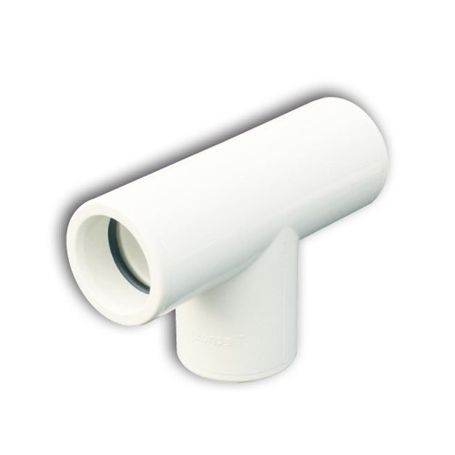 Immagine di Tecnosystemi derivazione a "T" mod.dt - tcr21, colore bianco 11126312