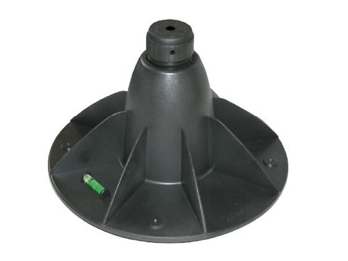 Immagine di Tecnosystemi GENIUS 1200R piedino antivibrante a pavimento, regolabile con vite di fisaggio M10, colore nero 11105400