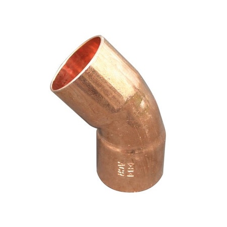 Immagine di Tecnosystemi curva in rame 45ø femmina-femmina Ø 5/8" (15,80mm) 11110630