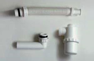 Immagine di Flaminia sifone in plastica per lavabi centrostanza  FMT/SIF