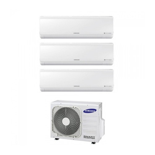 Immagine di Samsung NEW STYLE Climatizzatore trial split AJ052FCJ3EH/EU + AR07KSFHB + 2AR09KSFHB 7+9+9 BTU