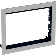 Immagine di Geberit DUOFIX cornice di copertura per lavabo Geberit ONE design sospeso, finiture acciaio inox spazzolato 115.425.FW.1