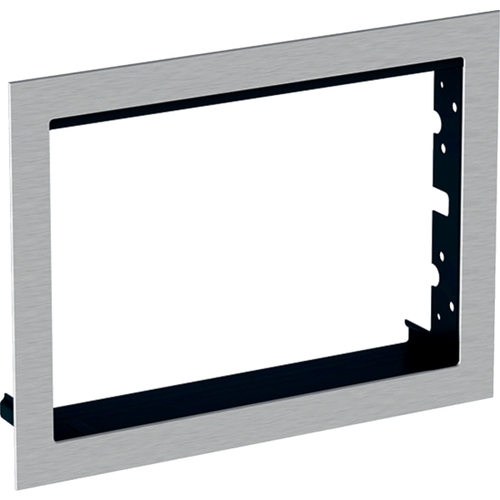 Immagine di Geberit DUOFIX cornice di copertura per lavabo Geberit ONE design sospeso, finiture acciaio inox spazzolato 115.425.FW.1