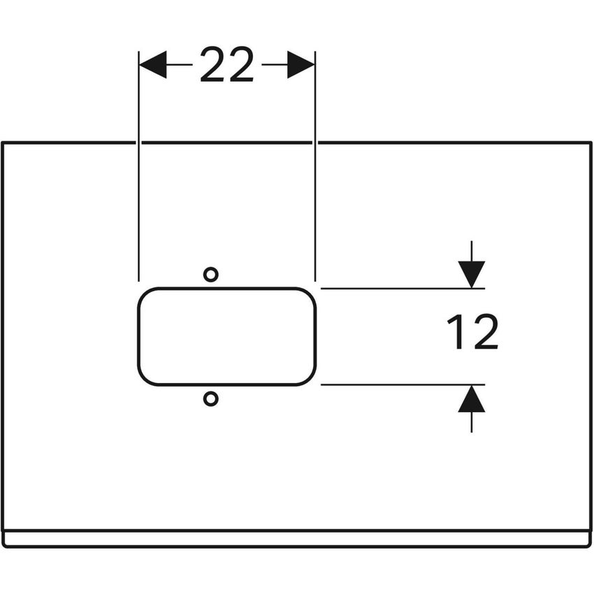 Immagine di Geberit CITTERIO mobile sospeso L.75 cm, con un cassetto, corpo finitura rovere marrone fumè e cassetti colore nero finitura vetro lucido 500.558.JJ.1