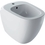 Immagine di Geberit CITTERIO set sanitari a pavimento, vaso a cacciata, senza brida, con sedile a chiusura ammortizzata, bidet monoforo con troppopieno, colore bianco finitura lucido 500.823.00.1-500.538.01.1