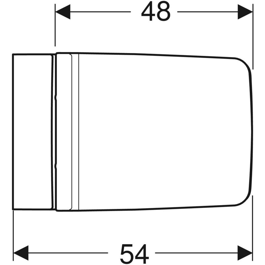 Immagine di Geberit XENO² set vaso sospeso Rimfree, a cacciata, con fissaggio nascosto, sedile con discesa ammortizzata, colore bianco finitura lucido 500.806.00.1