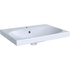 Immagine di Geberit ACANTO lavabo L.65 cm, con foro rubinetteria e troppopieno, colore bianco finitura lucido 500.621.01.2