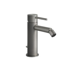 Immagine di Gessi 316 FLESSA miscelatore bidet, con scarico e flessibili di collegamento, finitura steel brushed  54007#239